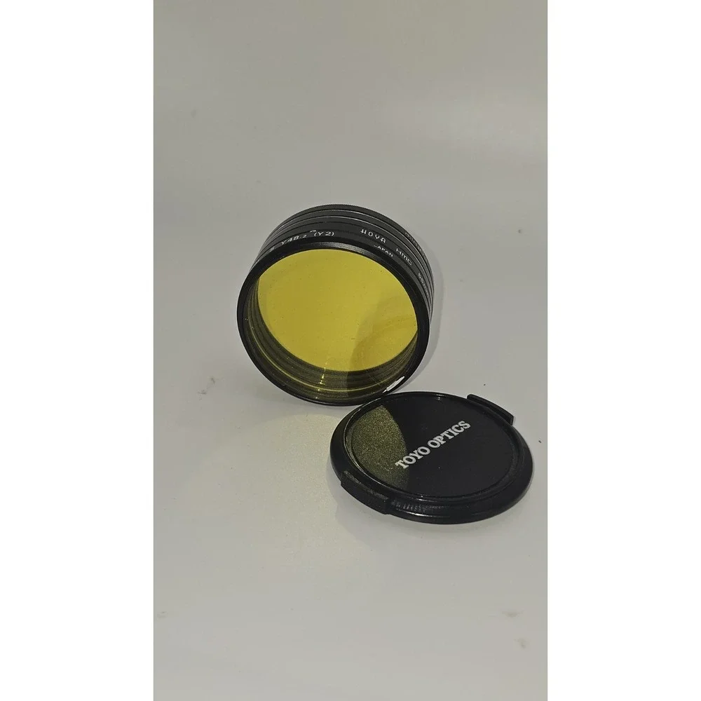 VTG 55mm Camera Lens Filters Japan HOYA HYC K2 Toshiba Y2 2X‎ Aragon 1A Minolta